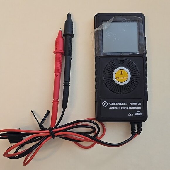 Greenlee PDMM20 AC/DC 6000-Count LCD Pocket Multimeter with Auto-Select Mode - Picture 6 of 16